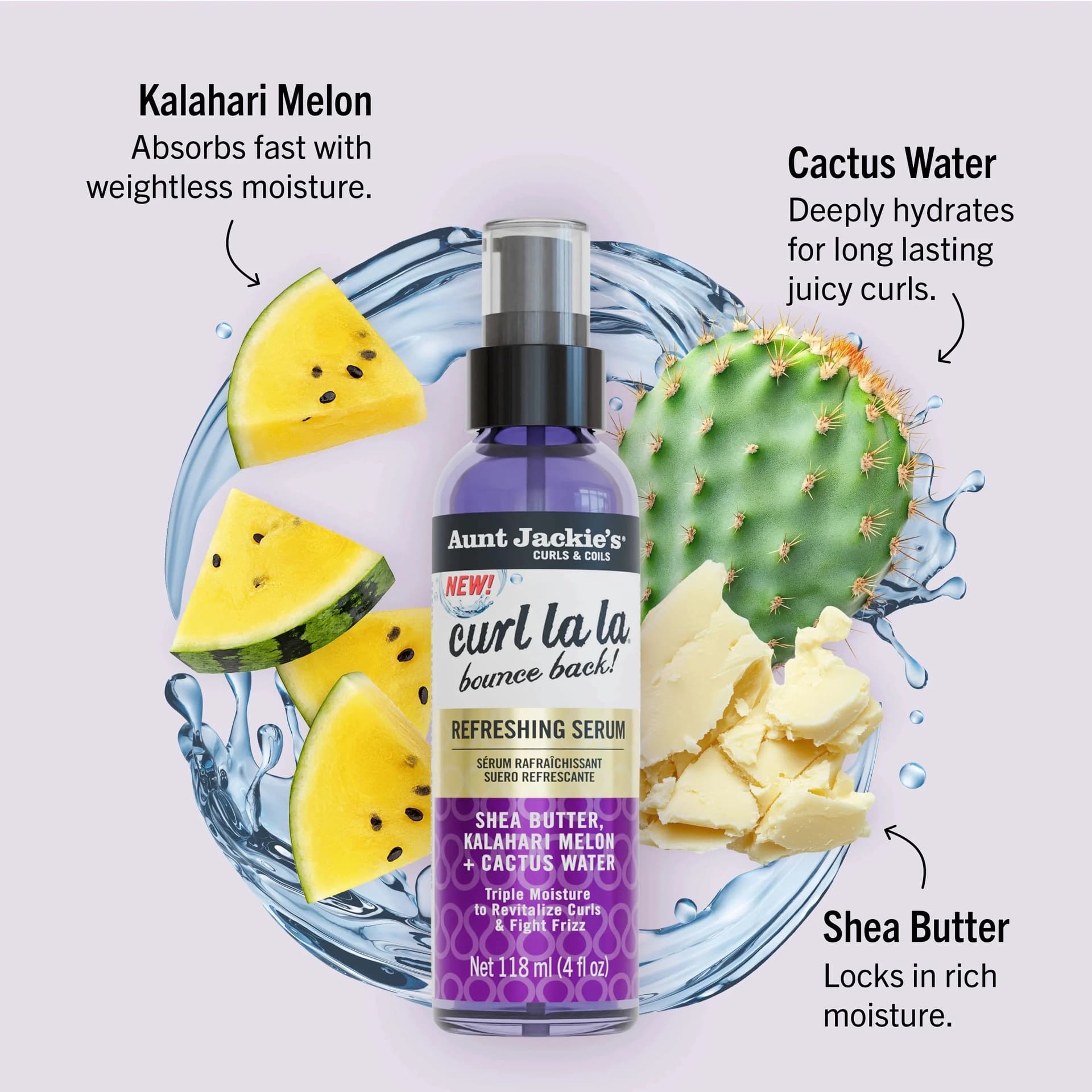 AUNT JACKIE'S CURL LA LA BOUNCE BACK REFRESHING SERUM 2