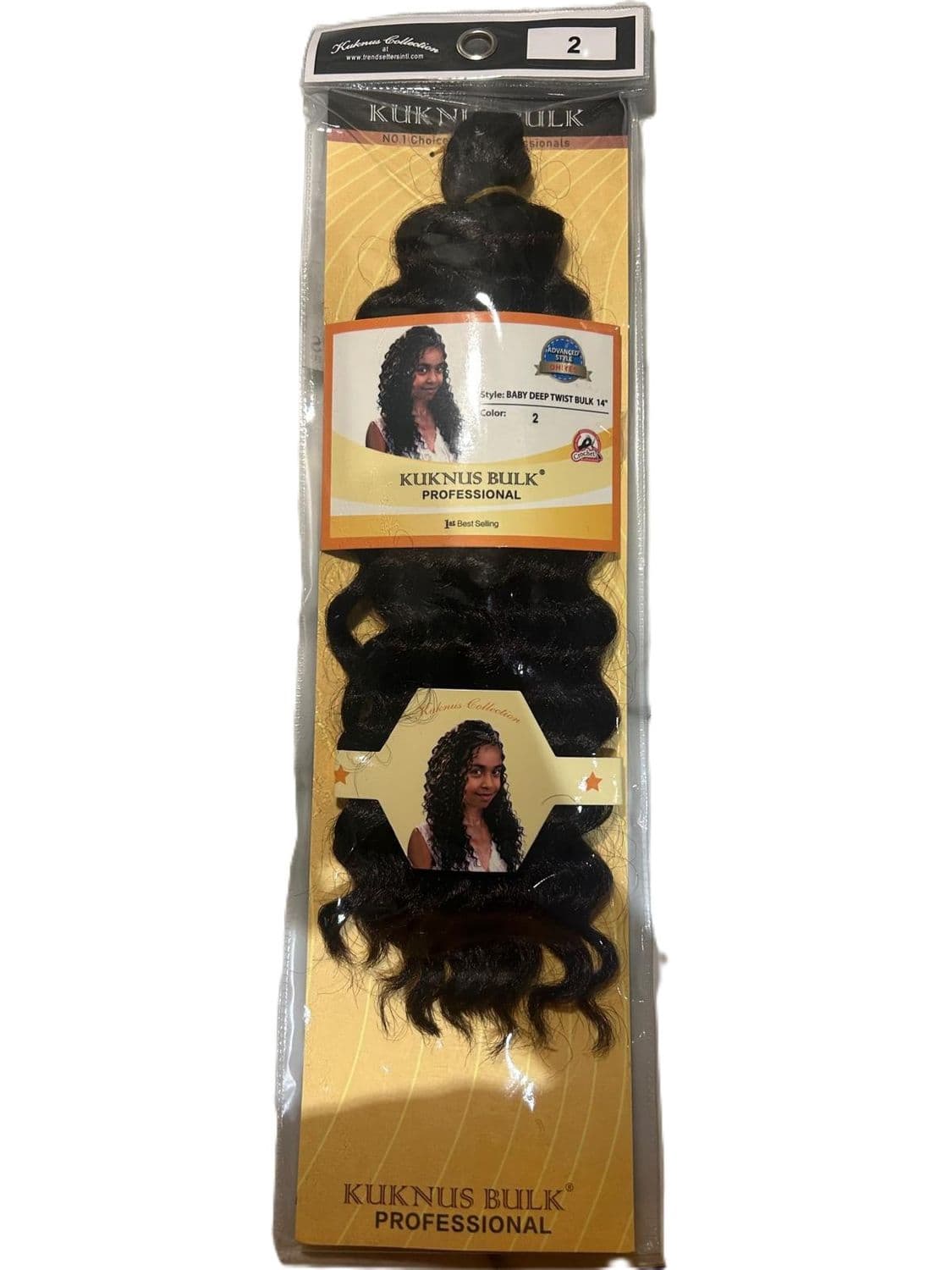 KUKNUS BABY DEEP TWIST BULK 14"