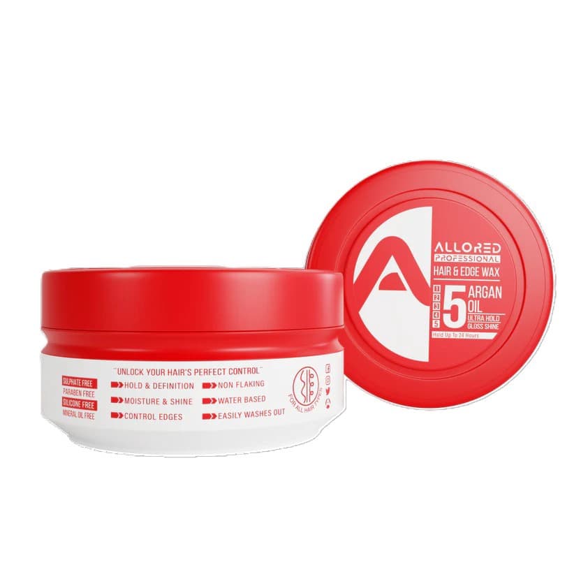 ALLORED ARGAN OIL HAIR WAX & EDGE WAX 150ml 2