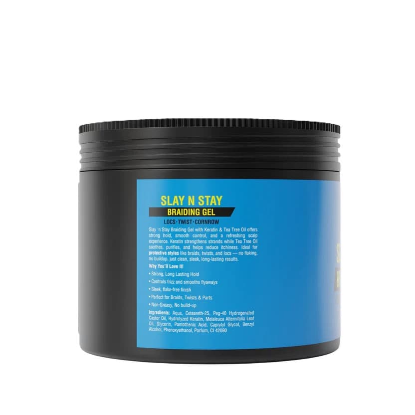 ALLORED Slay N Stay BRAIDING GEL SUPER HOLD WITH Keratin & Tea Tree Oil 500ml 2