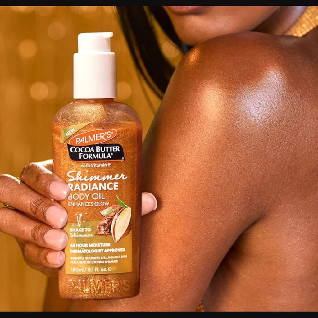 PALMER'S SHIMMER RADIANCE BODY OIL ENHANCE GLOW 3