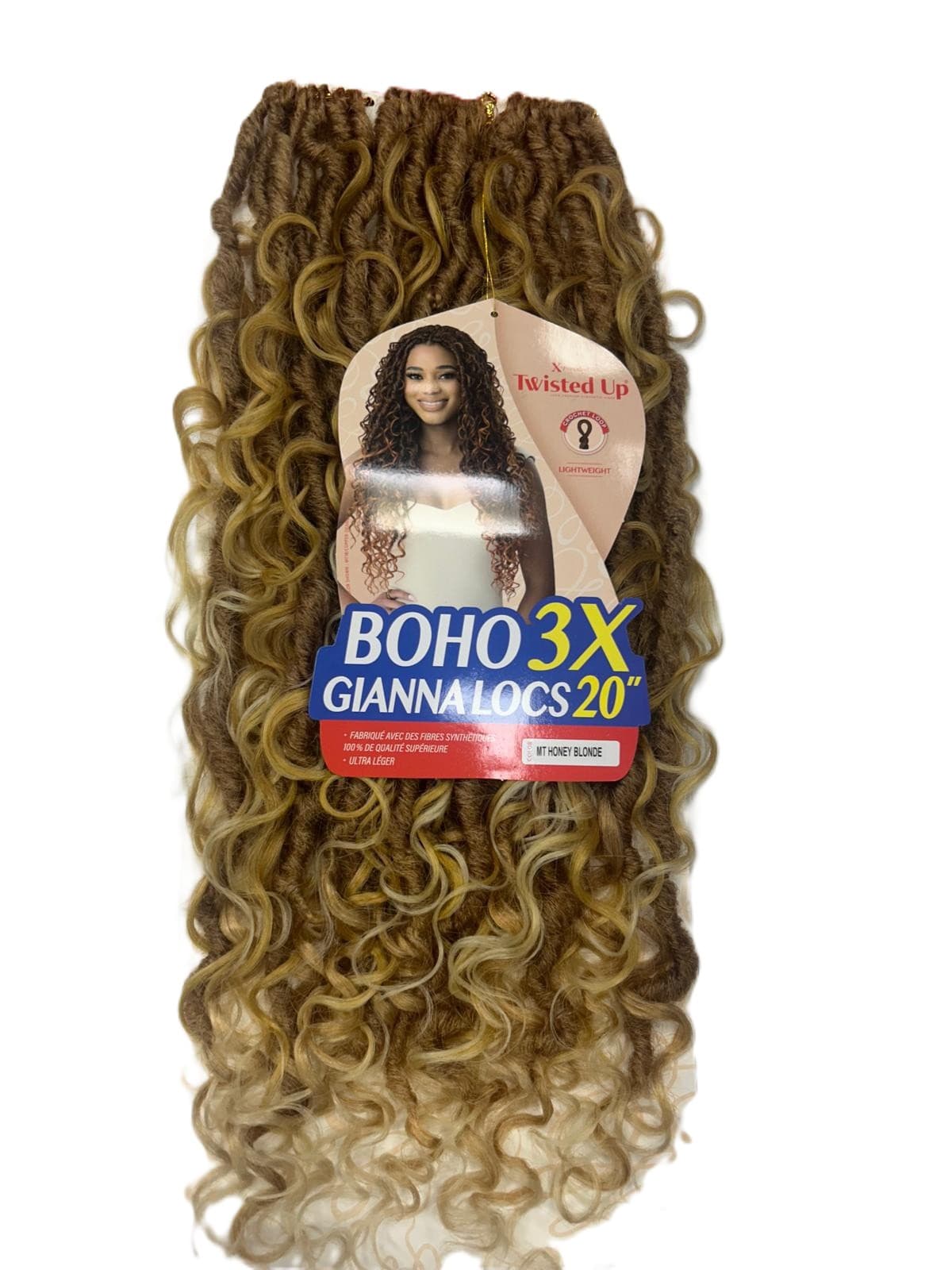 OUTRE X-TWISTED UP BOHO 3X GIANNA LOCS 20" 7