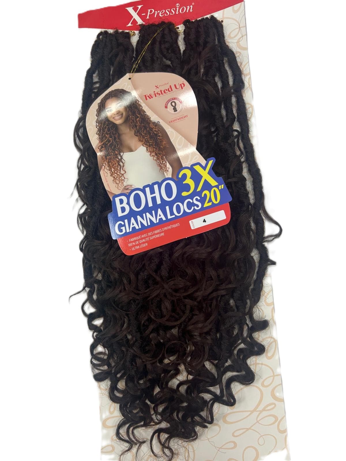 OUTRE X-TWISTED UP BOHO 3X GIANNA LOCS 20" 8