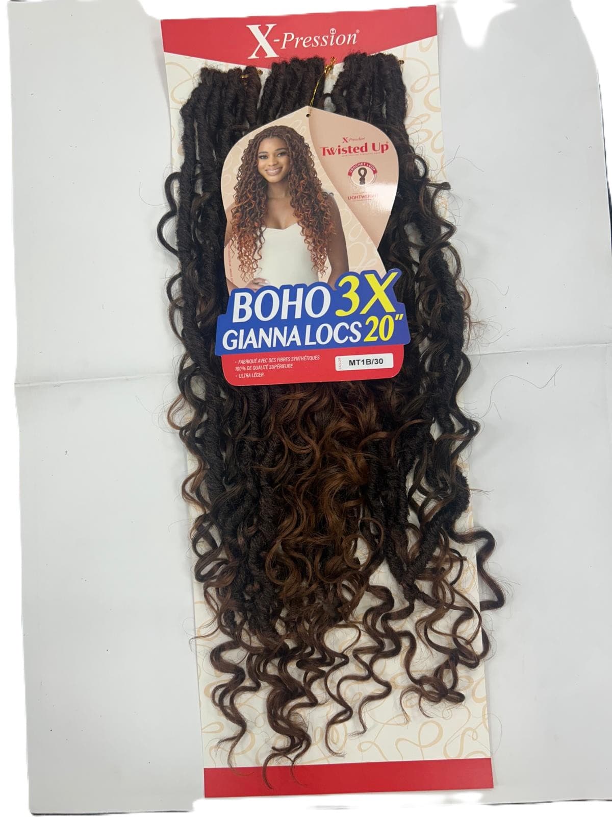 OUTRE X-TWISTED UP BOHO 3X GIANNA LOCS 20" 4