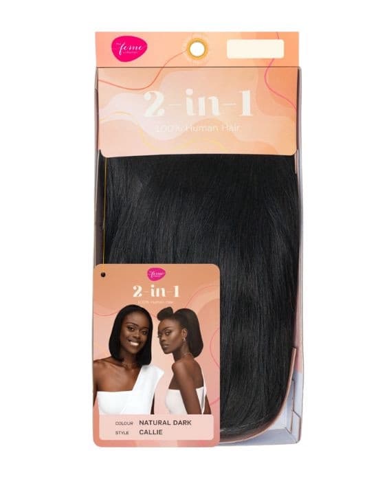 Feme 2-in-1 Human Hair - Ariana 22" 2