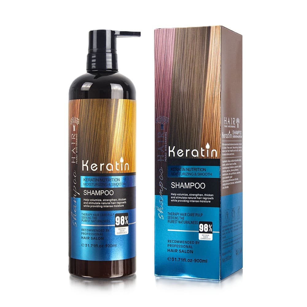 DEXE ORGANIC KERATIN NUTRIENT REPAIR SHAMPOO 900ML 3