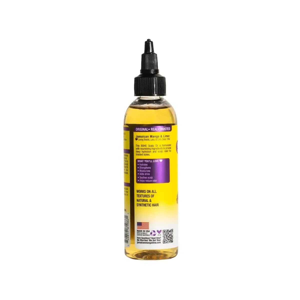 JAMAICAN MANGO & LIME BOHO STYLES & TRENDS BOHO SCALP OIL 3