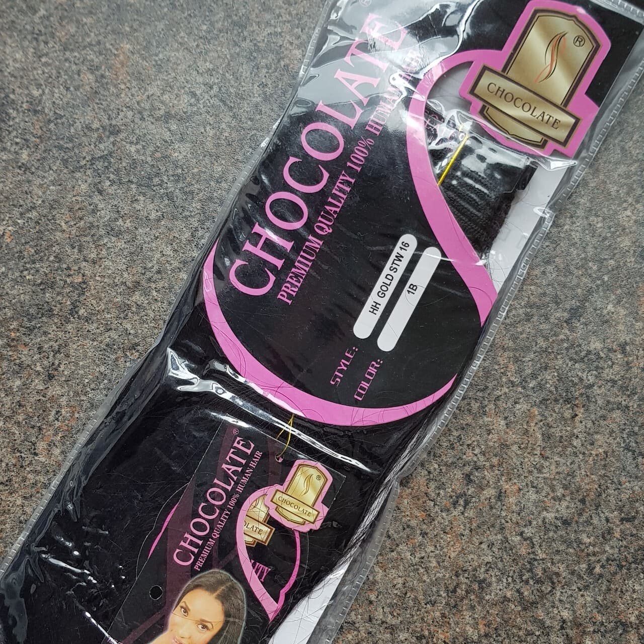 CHOCOLATE 100% HUMAN HAIR HH GOLD STW