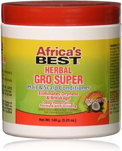 Africa's Best Herbal Gro Super Hair & Scalp Conditioner 149g