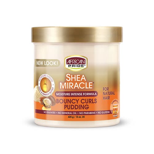 African Pride Shea Miracle Bouncy Curls Pudding