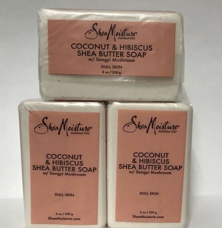 Shea Moisture Coconut & Hibiscus Shea Butter Soap