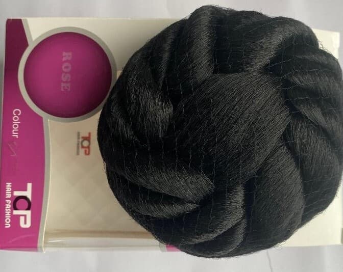 TOP HAIR FASHION HAIR ROSE BUN
