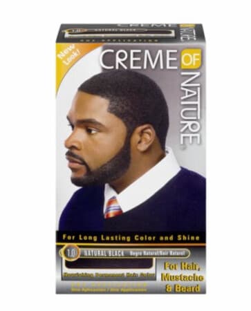 Creme of Nature Natural Black - For Hair, Mustache & beard