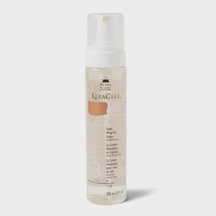 KeraCare Foam Wrap-Set Lotion