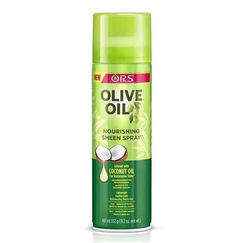 ORS Olive Oil Nourishing Sheen Spray infused with Coconut Oil