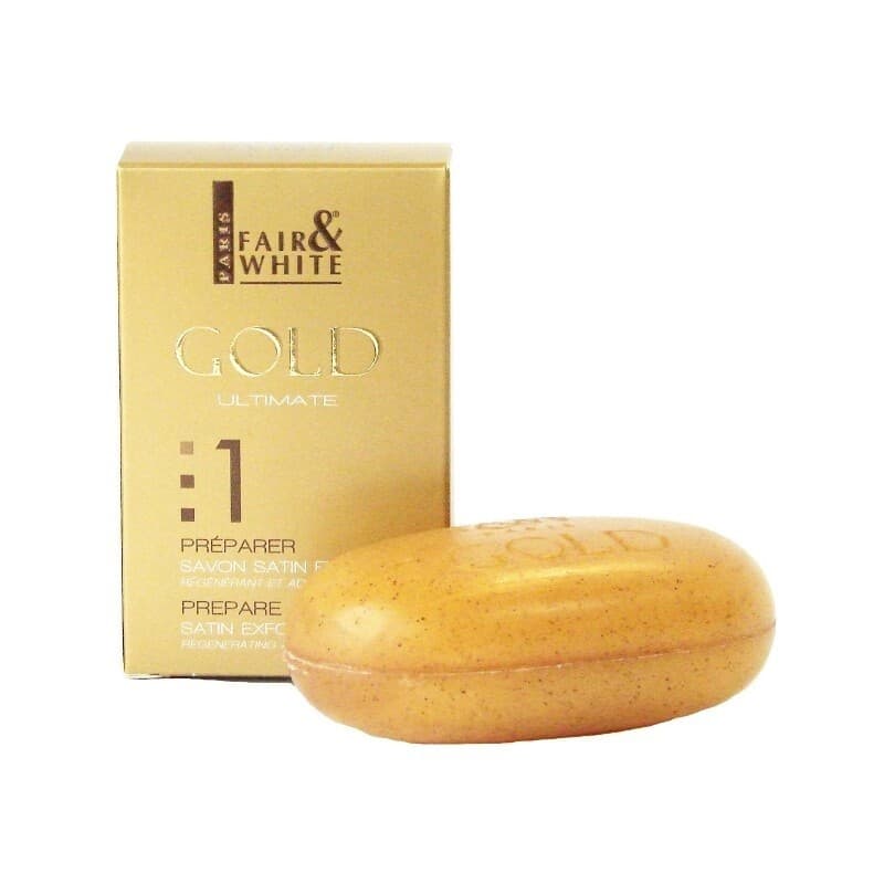 Fair And White Gold Ultimate 1 Prepare Satin Exfoliating Soap