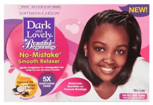 Dark and Lovely No-Mistake Smooth relaxer No-lye