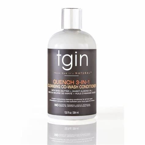 tgin ( Thank God It's Natural) Quench 3-In-1 Co-Wash Conditioner