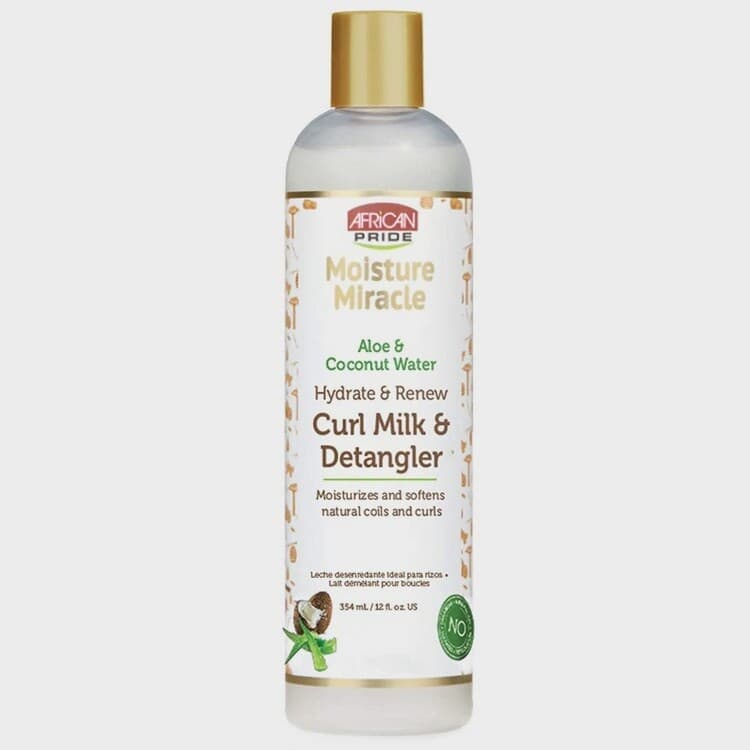 Moisture Miracle Aleo & Coconut Water Curl Milk & Detangler