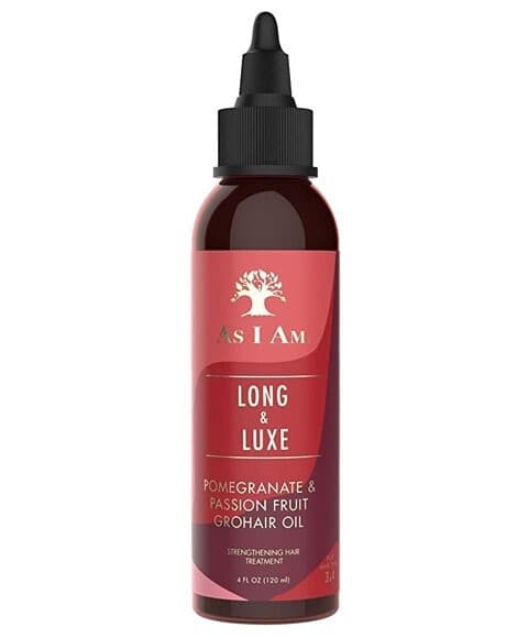 Long & Luxe Pomegranate & Passion Fruit GroHair Oil