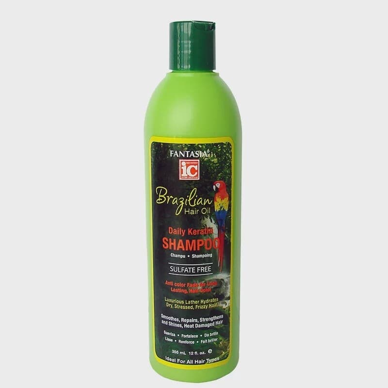 Fantasia IC Brazilian Hair Oil Daily Keratin Shampoo