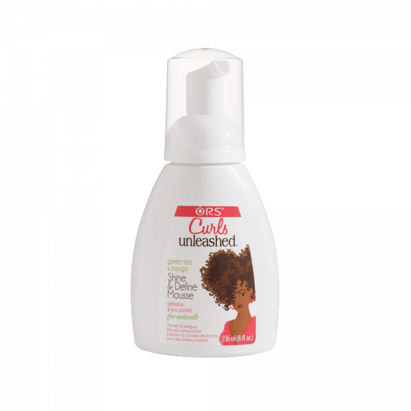 ORS Curls Unleashed Green Tea & Mango Shine & Define Mousse