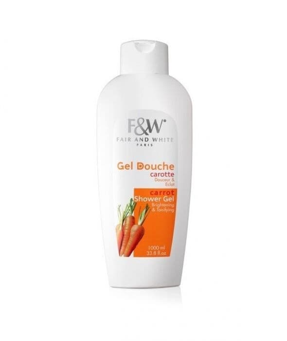 Fair And White Gel Douche Carrot Shower Gel Brightening & Tonifying