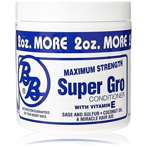 Bronner Bros Maximum Strength Super Gro Conditioner with Vitamin E