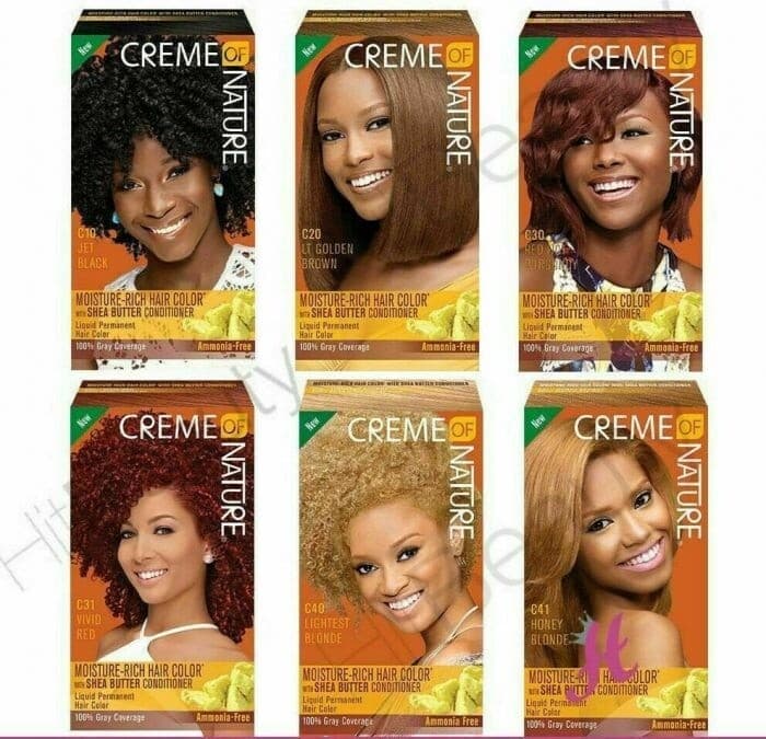 Creme Of Nature Moisture-Rich Hair Color With Shea Butter Conditioner