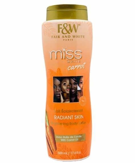 Fair And White miss White Carrot Brightening Body Lotion