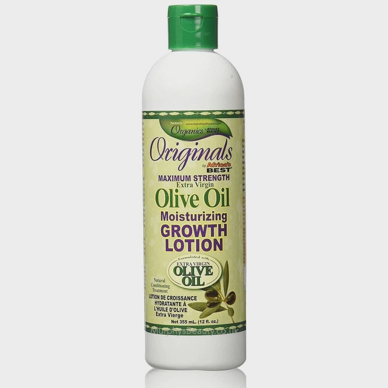 Organics By Africa's Best Olive Oil Moisturizing Growth Lotion
