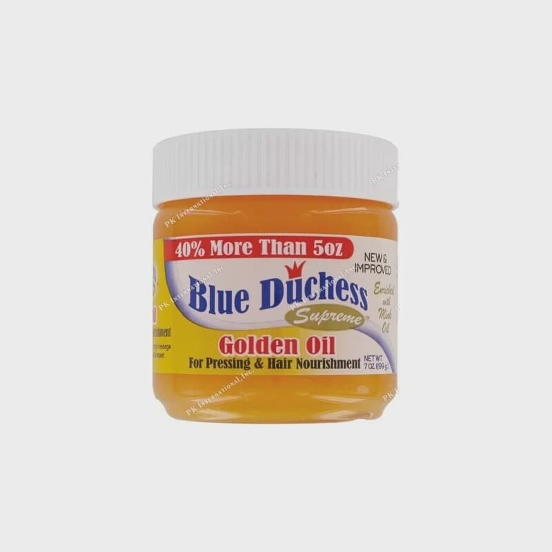 BLUE DUCHESS SUPREME GOLDEN OIL FOR PRESSING & HAIR NOURISHMENT