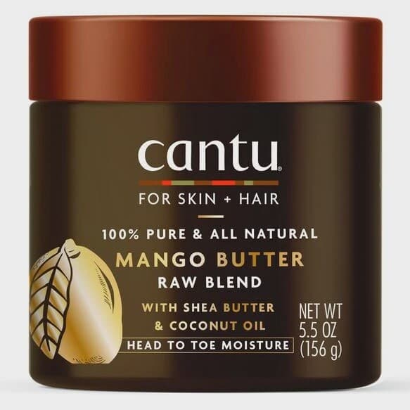 Cantu For Skin + Hair Mango Butter Raw Blend Head To Toe Moisture
