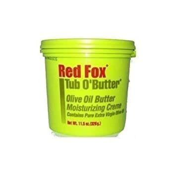 Red Fox Tub O'Butter Olive Oil Butter Moisturizing Creme