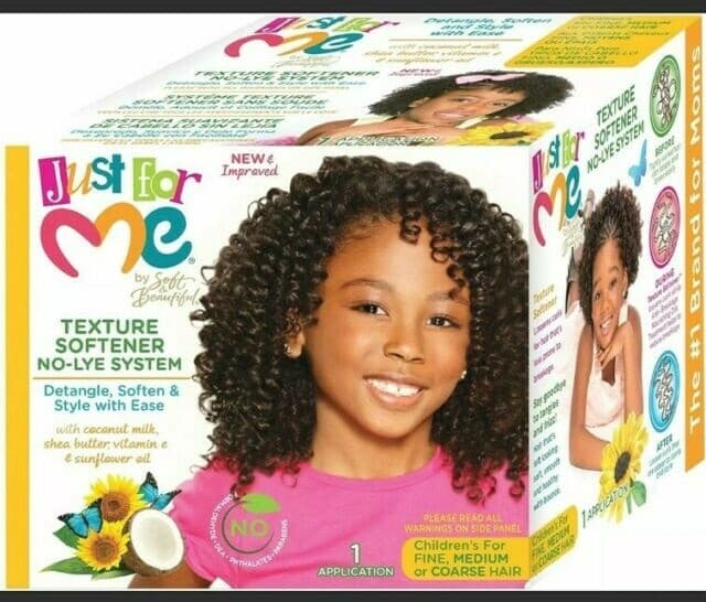 Just For Me Texture Softener No-lye System