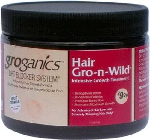 Groganics Hair Gro-n-Wild Intensive Growth Treatment