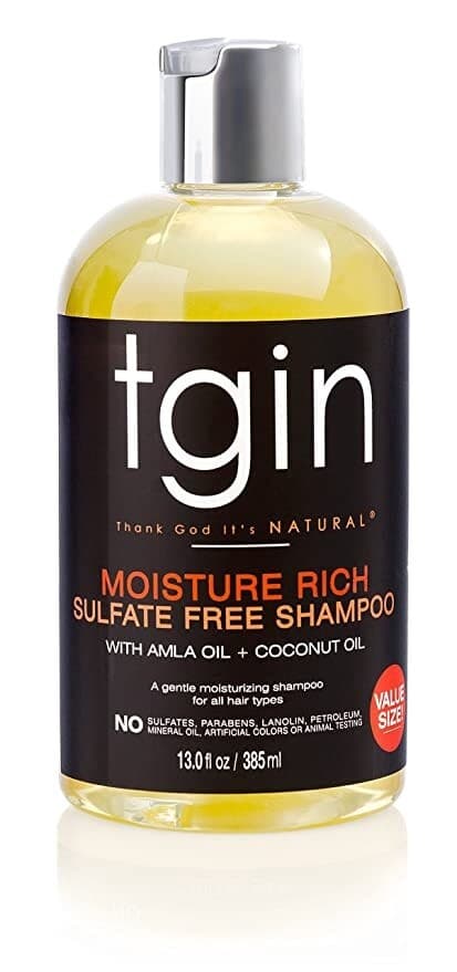 tgin (Thank God It's Natural) Moisture Rich Sulfate Free Shampoo