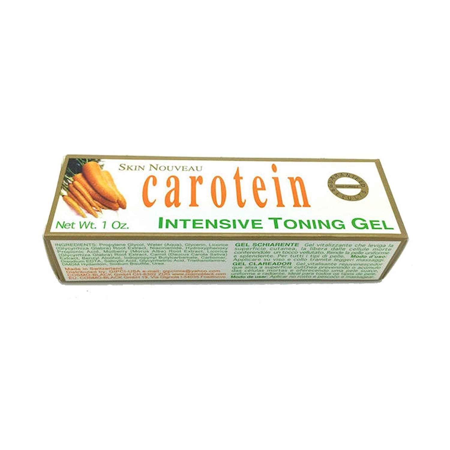 Skin Nouveau Carotein Intensive Toning Gel