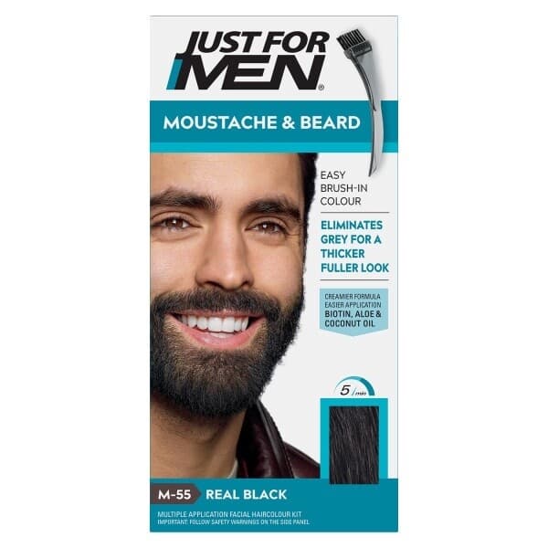 Just For Men Real Black Moustache & Beard Colour
