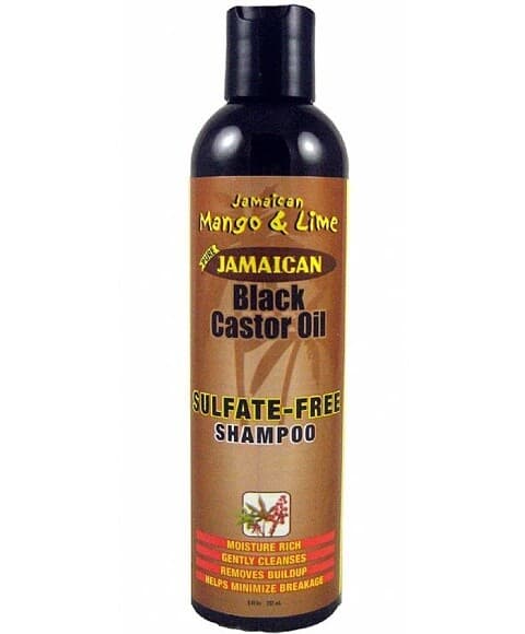 Jamaican Mango & Lime Black Castor Oil Sulfate-Free Moisture Rich Shampoo