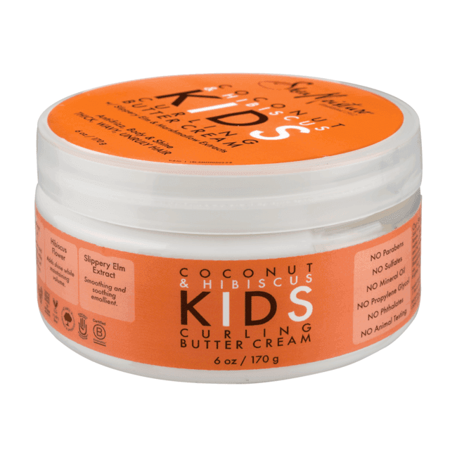 Shea Moisture Coconut & Hibiscus Kids Curling Butter Cream