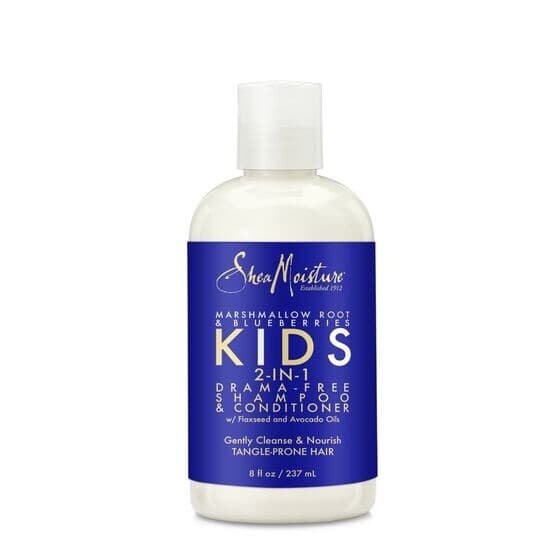 Shea Moisture Marshmallow Root & Blue Berries KIDS 2-IN-1 Drama - Free Shampoo & Conditioner