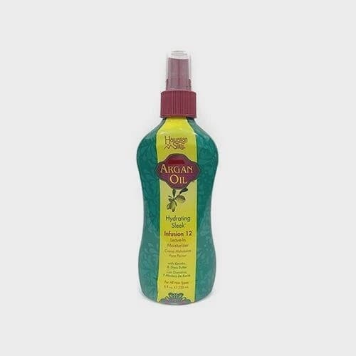 Hawaiian Silky Argan Oil Hydrating Sleek Infusion 12 Leave-In Moisturizer