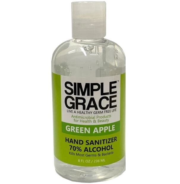 Simple Grace Green Apple Hand Sanitizer 70% Alcohol