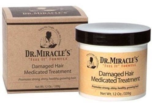 Dr Miracle's Repair Damaged Hair Medicated Treatment 12oz