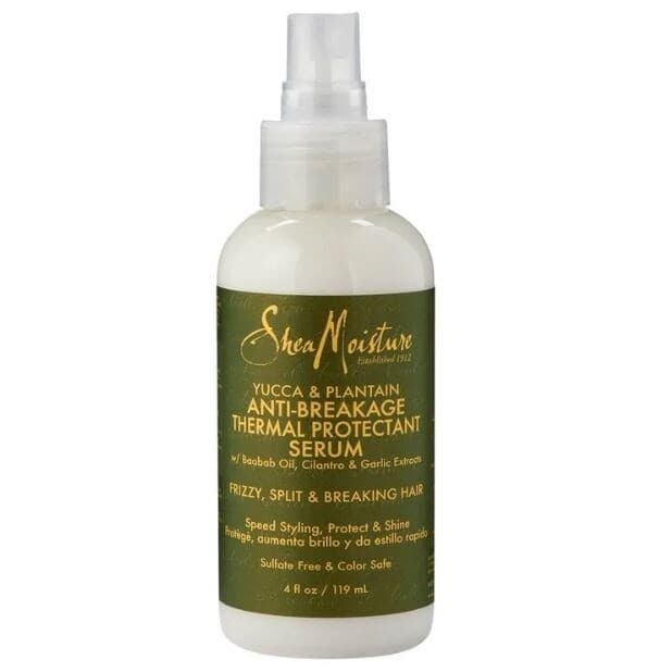 Shea Moisture Yucca & Plantain Anti- Breakage Thermal Protectant Serum
