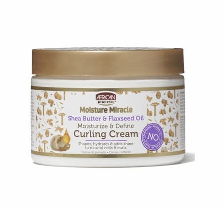 Moisture Miracle Shea Butter & Flaxseed Oil Moisturize & Define Curling Cream