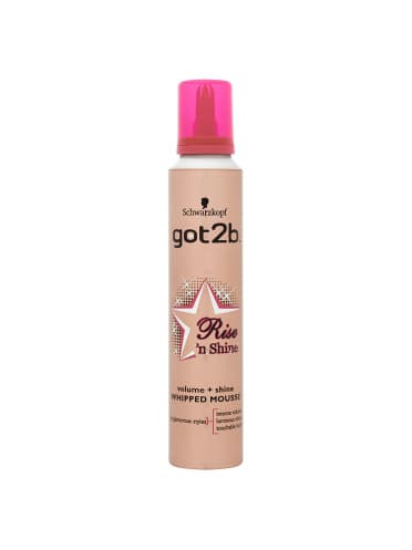 Schwarzkopf got2b Rise 'n Shine Volume + Shine Whipped Mousse