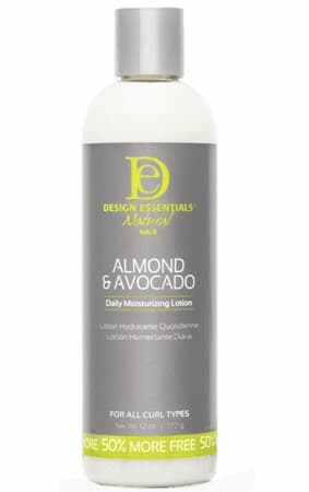 Design Essentials Almond & Avocado Daily Moisturizing Lotion