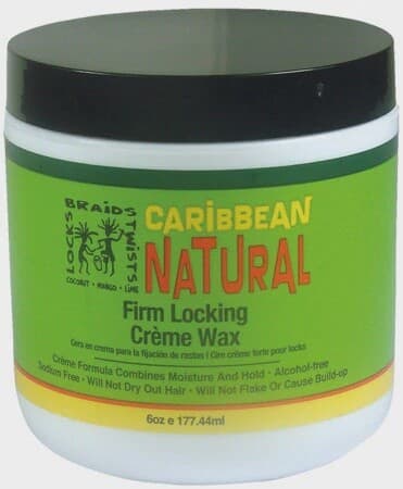 Caribbean Natural Locks Braids Twists Firm Locking Crème Wax